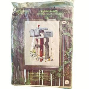 Vintage Paragon Crewel Kit • “Mail and Message” • 1976 • NOS